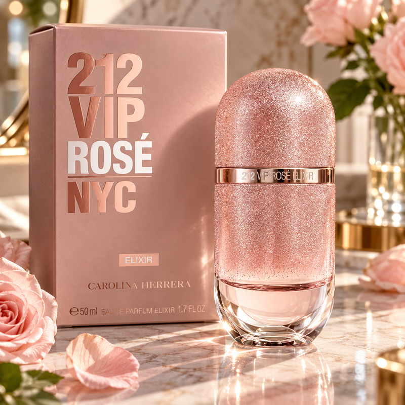 212 VIP Rosé Elixir Eau de Parfum - Carolina Herrera - Decant 05 / 10ml / 15ml