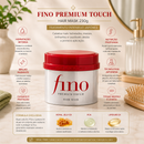 Máscara Capilar Fino Shiseido Premium Touch Hair 230g