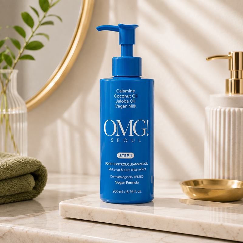 OMG Seoul Pore Control Cleasing Oil Step 1 - 200ml